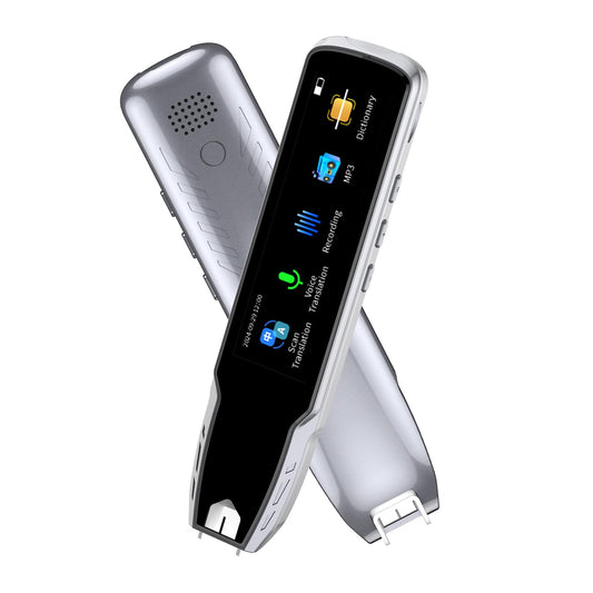Translator Pen & Scan Reader Pen for Dyslexia,Language Learners & Learning Difficulties,Translation Pen for 112 Languages (Silver and Black)