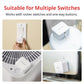 SwitchBot Smart Switch Button Pusher - Bluetooth Fingerbot for Rocker Switch/One-Way Button, Automatic Light Switch, Timer and APP Control, Works with Alexa When Paired with SwitchBot Hub (White)