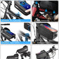 whale fall Bike Frame Bag Waterproof, 3D Eva Hard Shell, Bike Phone Holder, Bicycle Top Tube Bag, Cycling Pouch with Rain Cover, Bike Accessories for Phones Under 7"