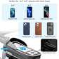 whale fall Bike Frame Bag Waterproof, 3D Eva Hard Shell, Bike Phone Holder, Bicycle Top Tube Bag, Cycling Pouch with Rain Cover, Bike Accessories for Phones Under 7"