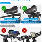whale fall Bike Frame Bag Waterproof, 3D Eva Hard Shell, Bike Phone Holder, Bicycle Top Tube Bag, Cycling Pouch with Rain Cover, Bike Accessories for Phones Under 7"