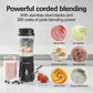 Hamilton Beach Portable Blender for Shakes and Smoothies, 14 Oz BPA Free Travel Cup & Lid, Durable Stainless Steel Blades, Personal Smoothie Blender, Coral (51171)