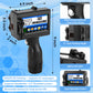 Handheld Inkjet Printer Gun MS-Z10 with 42ml Quick-Drying Ink Cartridge Portable Handheld Printer for Text/Barcode/Logo/QRCode/Counter/Batch Number/Date Coder(Printing Height: 0.08-0.5Inch)