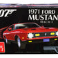 Skill 2 Model Kit 1971 Ford Mustang Mach 1 (James Bond 007) "Diamonds are Forever" (1971) Movie 1/25 Scale Model by AMT