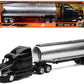Peterbilt 387 Truck Black with Tanker Trailer Silver "Long Haul Truckers" Series 1/43 Diecast Model by New Ray