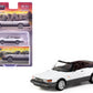 Saab 900 Turbo Convertible White and Gray "Global64" Series 1/64 Diecast Model by Tarmac Works