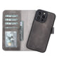 Casper iPhone 12 Series Detachable Leather Wallet Case