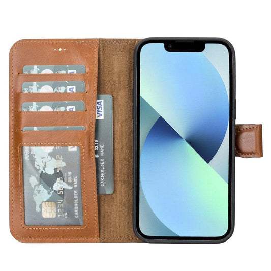 Casper iPhone 12 Series Detachable Leather Wallet Case