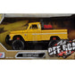 1966 Chevrolet C10 Fleetside Pickup Truck Off Road Yellow 1/24 Diecast Model by Motormax